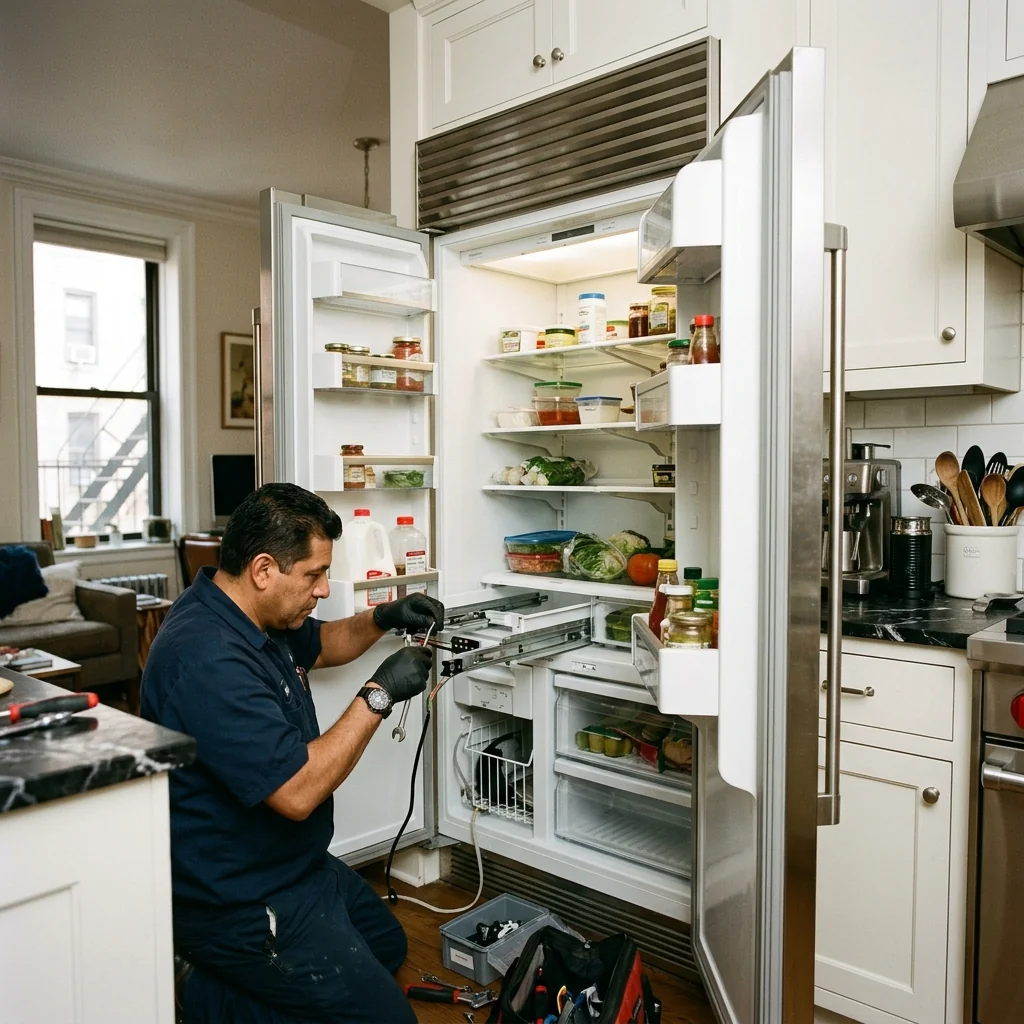 Sub Zero error code diagnosis by certified technician in Manhattan
