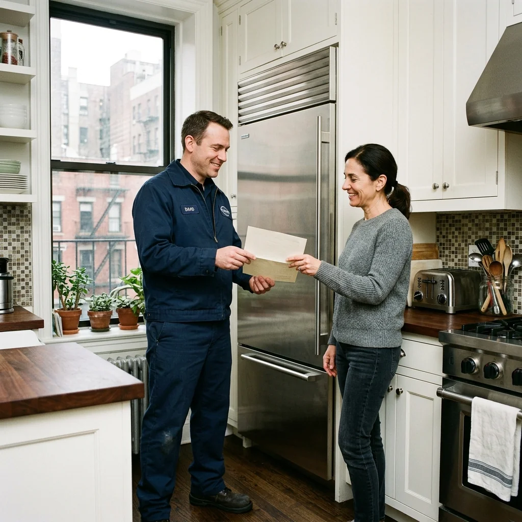 Sub Zero repair vs replace decision — Manhattan homeowner